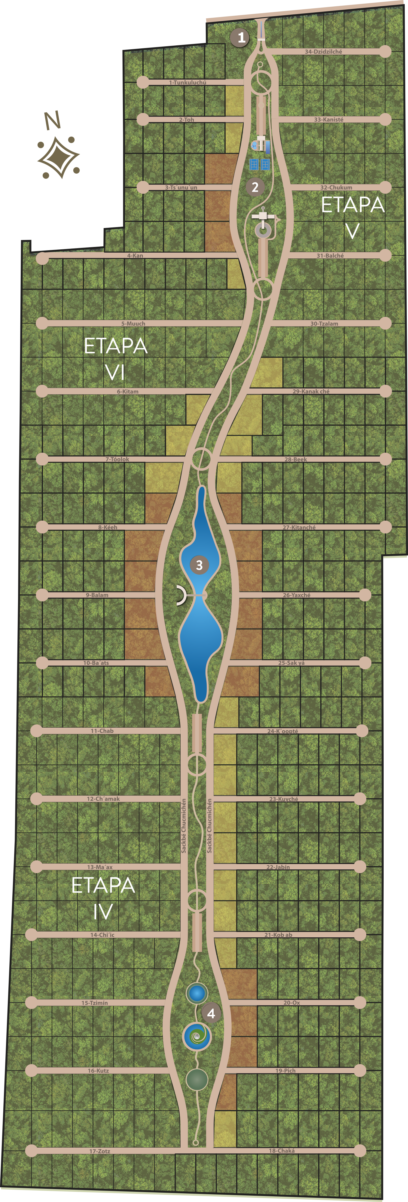 Master plan Hacienda Chucmichén